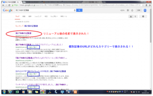 ブログサイト名 変更後 Google検索結果への影響を検証してみた（２回目：完全リニューアル後）
