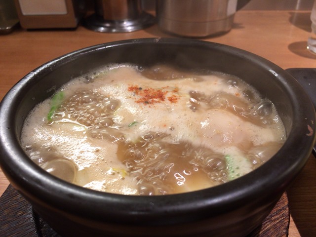 川崎 溝の口 鶏と魚だしのつけめん哲 強火炊きの濃厚沸騰スープは一見の価値アリ！
