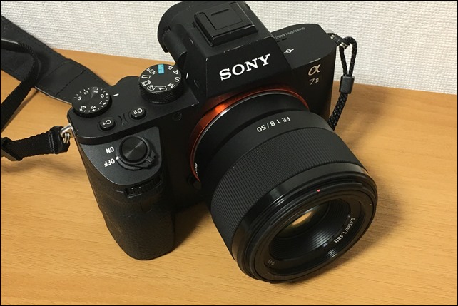 SONY FE 50F1.8 単焦点　フルサイズ f1.8 50mm