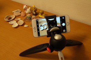 スマートフォン三脚固定ホルダーなるモノを試しに使ってみた