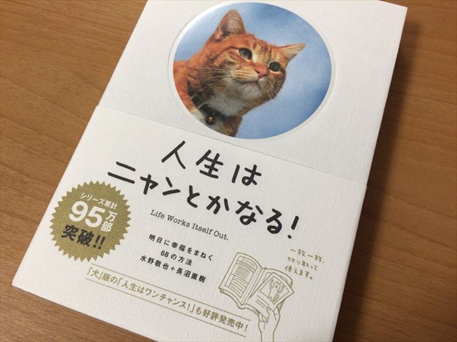 人生はニャンとかなる! 猫が教えてくれる癒しの一冊 ~ 書評