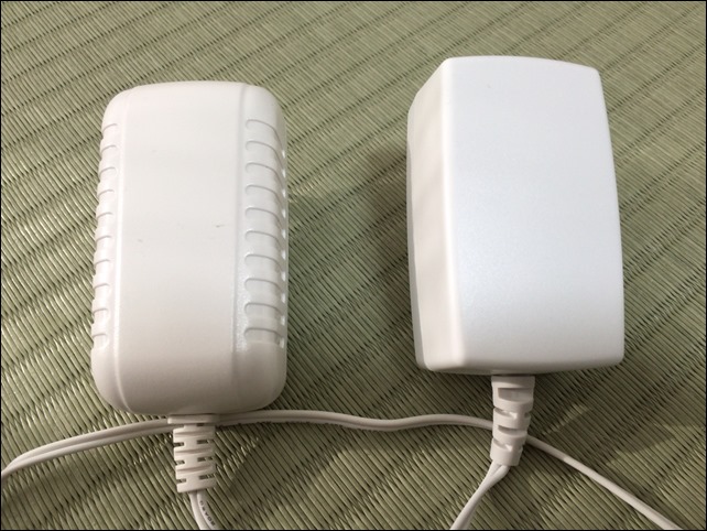 SnapLiteのアダプターにプラグが抜ける不具合があるというので交換しました
