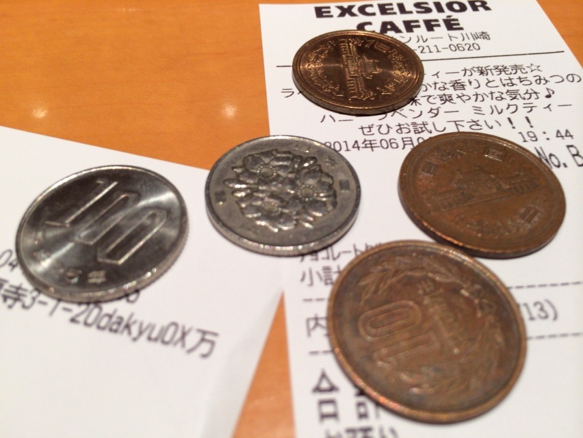 最近お店でレシートを貰えない事でお金について思ったこと